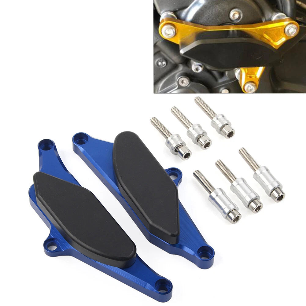 Engine Slider Frame Crash Protector Pads for Yamaha Vmax 1700 (2009–2018)