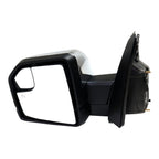 Set of 2 Heated Chrome Mirrors for Ford F-150 (2015–2018) with Memory & Puddle Light