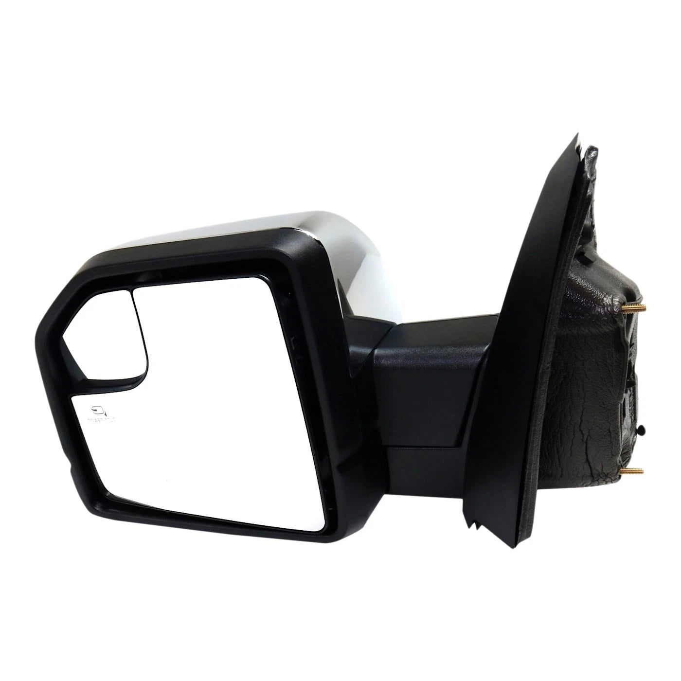 Set of 2 Heated Chrome Mirrors for Ford F-150 (2015–2018) with Memory & Puddle Light
