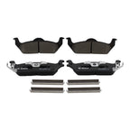 Set of 4 Bosch QuietCast Rear Ceramic Slotted Brake Pads for Ford F-150 (2004–2020)