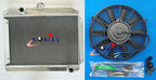 3 Row Aluminum Radiator for Datsun 180B (1971-1976)