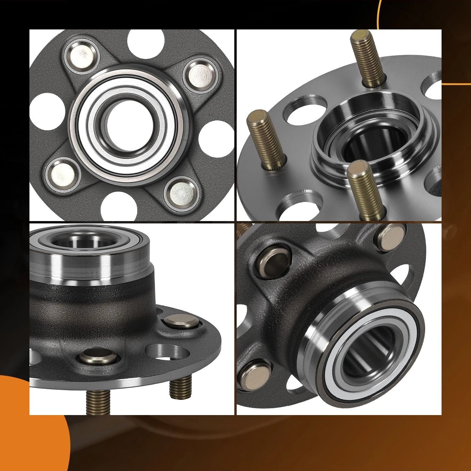 4-Bolt Wheel Bearing Hub Kit for Honda Civic (2001–2005) BR930254