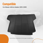 Cargo Liner Tray for Nissan Altima Sedan (2019–2024) TPE Waterproof Black