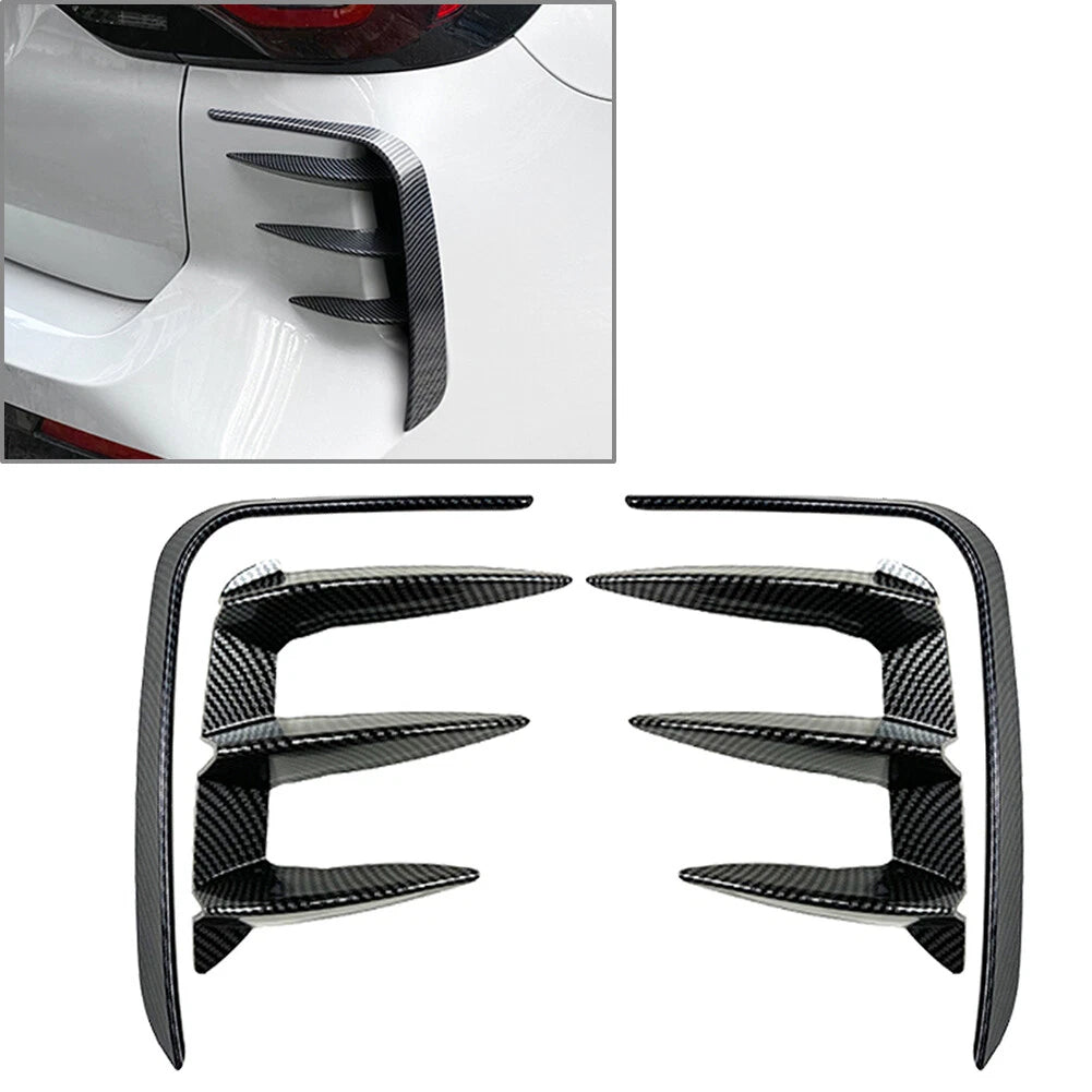 Rear Bumper Side Vent Spoiler Trim for BMW X3 G01 LCI M-Sport (2022–2023)