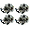 Front & Rear Wheel Bearing & Hub Assembly Kit for GMC Savana 2500 (2003–2023)
