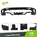 Paintable Steel Front Bumper for Ford Ranger (2019–2023) with Sensor Holes