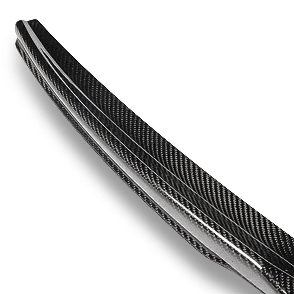 Real Carbon Fiber Duckbill Trunk Lip Spoiler for BMW M3 328i 335i E92 (2007–2013)