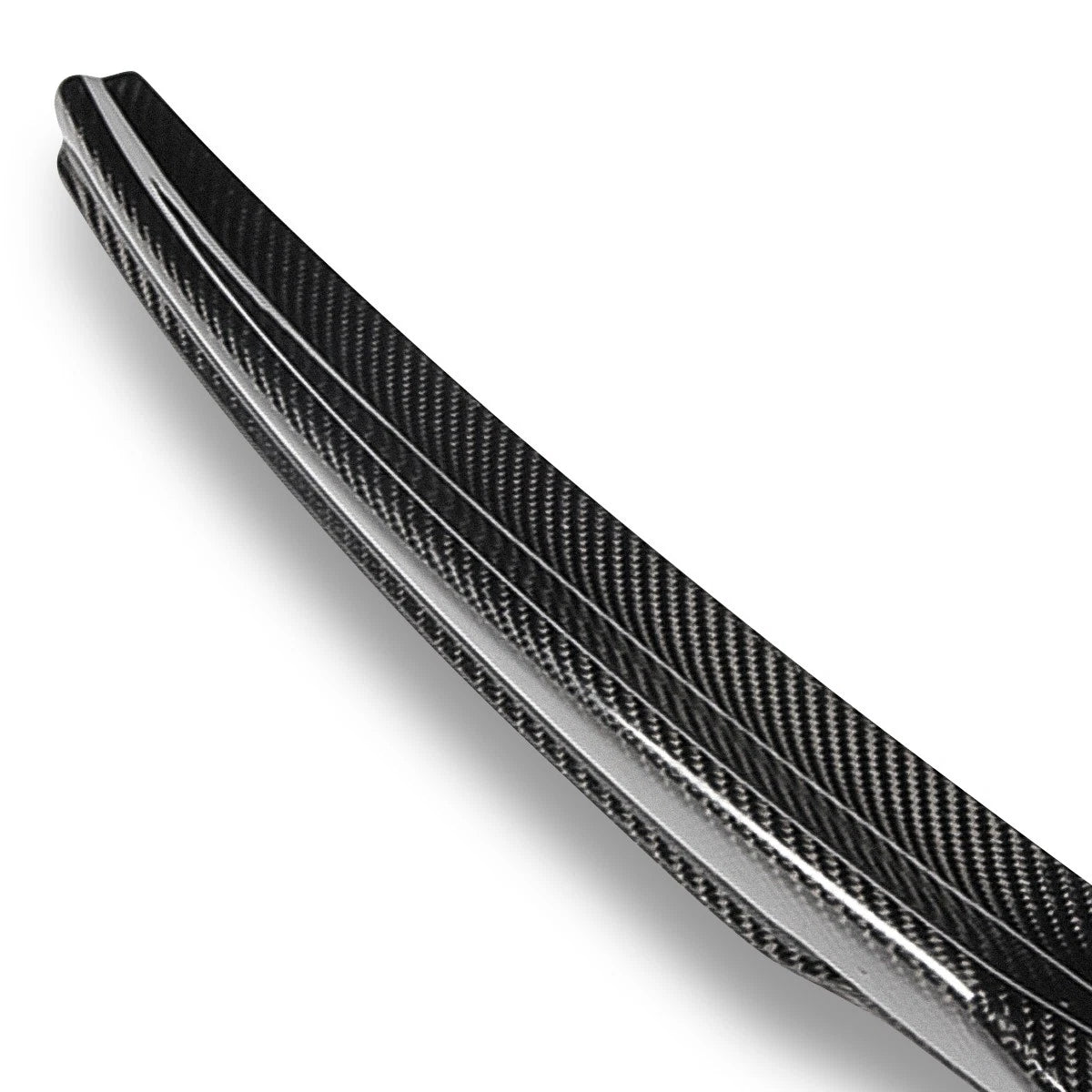 Real Carbon Fiber Duckbill Trunk Lip Spoiler for BMW M3 328i 335i E92 (2007–2013)