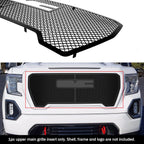 Upper Black Mesh Grille Insert for GMC Sierra 1500 (2019-2021)