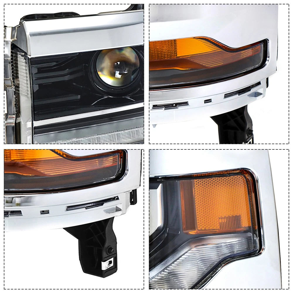 HID Headlight Assembly for Chevy Silverado 1500 (2016–2018)