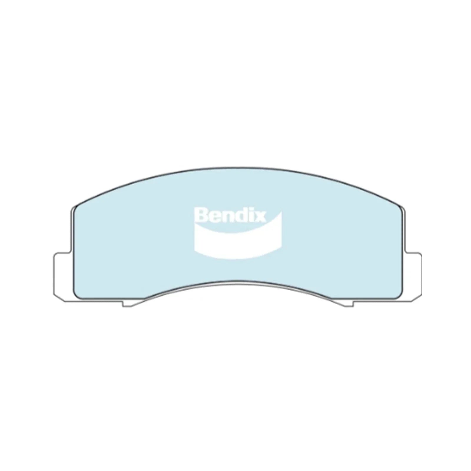 Front Disc Brake Pad Set for Toyota Camry (1987–1992)