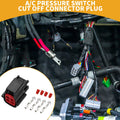 Set of 4 A/C Pressure Switch Cut Off Connectors for Ford (No. 1U2Z14S411AUA)