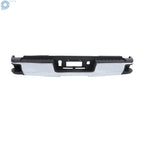 Rear Bumper Assembly for Sierra Silverado 2500HD 3500HD (2015–2019) Chrome Steel