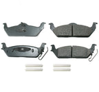 Rear Brake Kit 348mm Rotors Akebono Ceramic Pads for F-150 Mark LT (2004–2008)