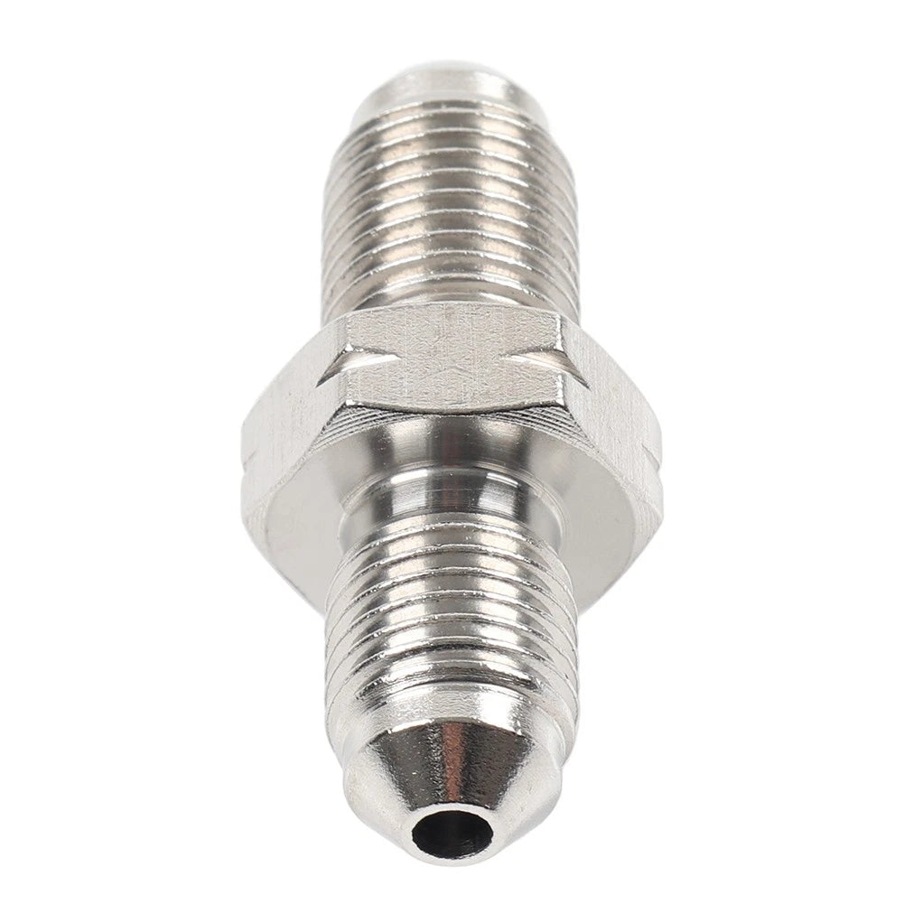 AN3 to M10x1.0 Stainless Steel Brake Fittings Adapter 3/8x24 UNF