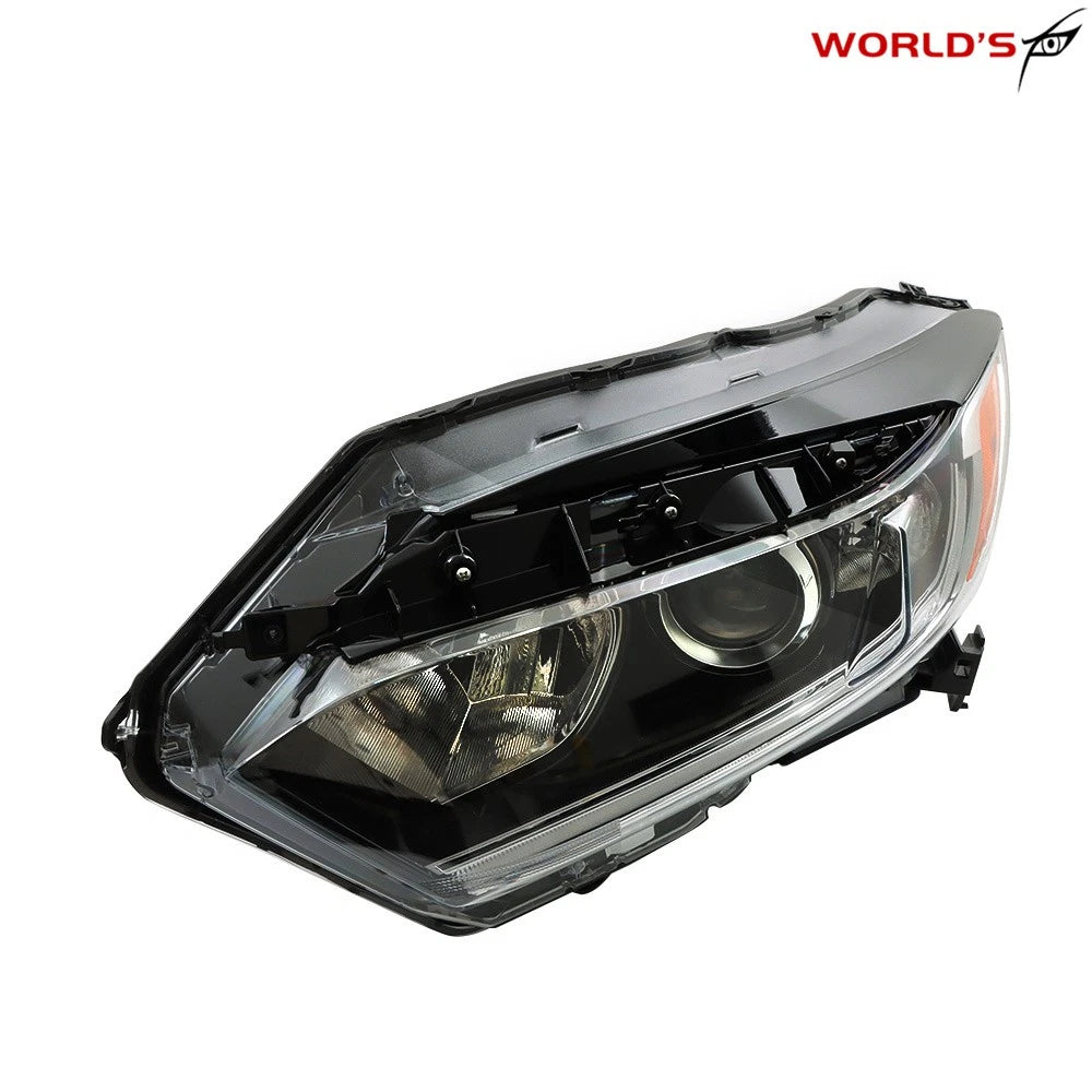 Left Headlamp for Honda HR-V (2019–2021) with LED DRL, Black Clear Lens