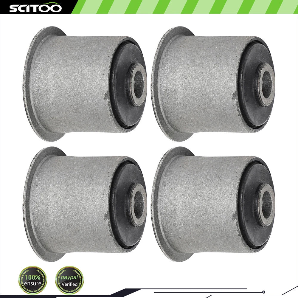 Set of 4 Front Upper Control Arm Bushings for Jeep Grand Cherokee, Wagoneer