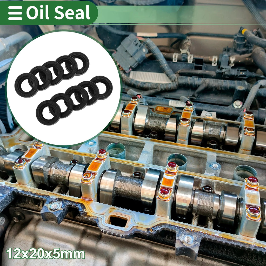 Oil Seal   - NBR Rubber 12x20x5mm High Pressure