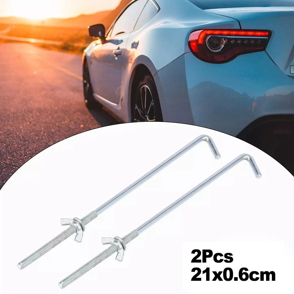 Set of 2 Hold Down Hooks for Stable Car Placement