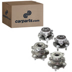 Wheel Hubs for Infiniti G35 (2003–2007) Front & Rear with Bearing RWD