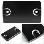 CNC Front Brake Fluid Reservoir Cap Black for Suzuki GSR250 GSR400 DL650 (2006–2017)