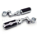Chrome 25mm Gear Skull FootPeg for Honda GoldWing, Kawasaki, Suzuki, Triumph