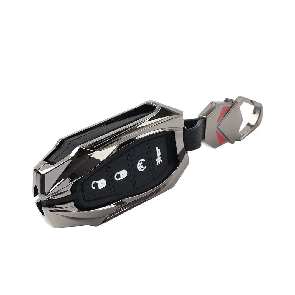 Black 4BTN Key Fob Cover for Dodge Ram 1500 (2019-2024)