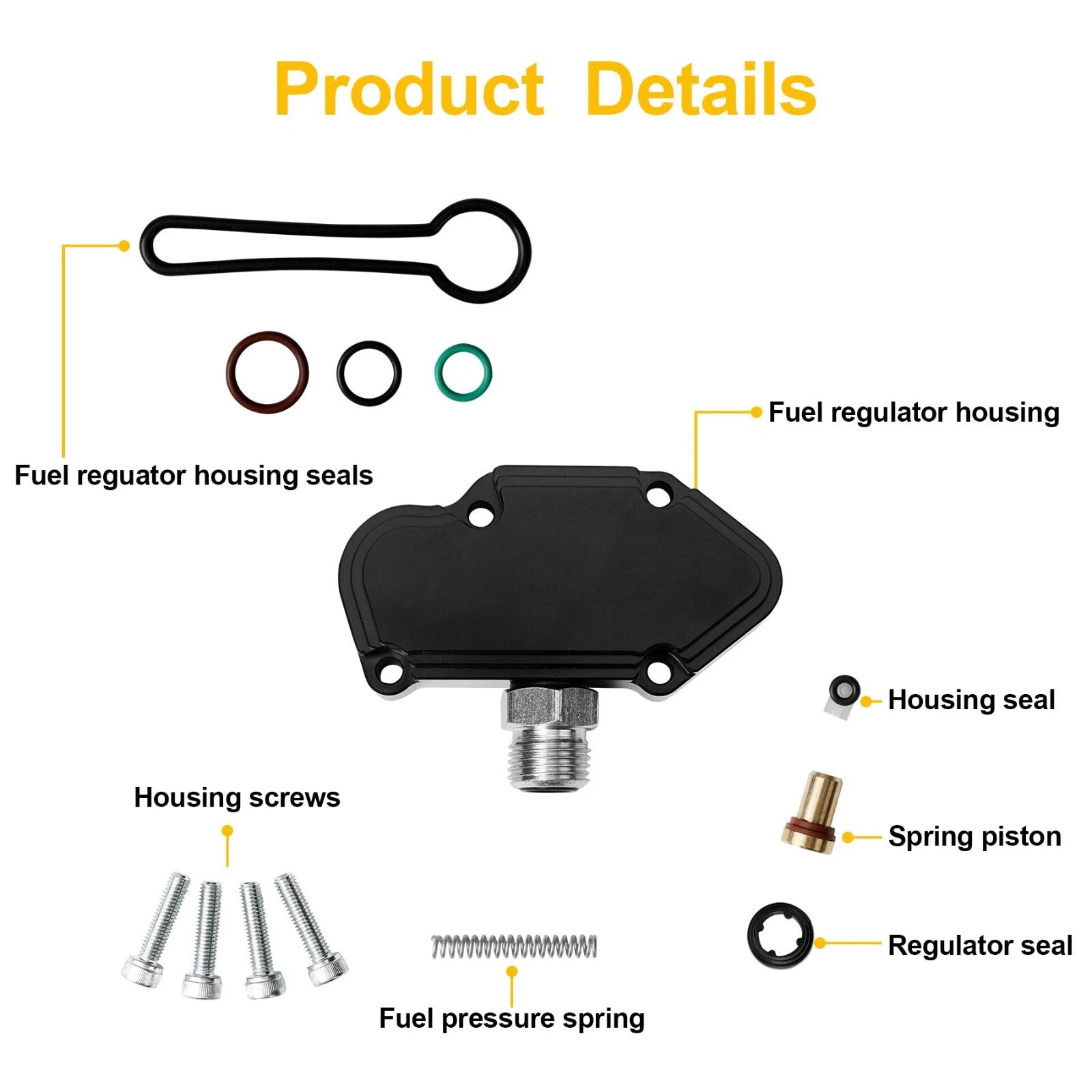 6.0L Powerstroke Spring Kit Upgrade for Ford F250 F350 F450 F550 Excursion (2003–2007)
