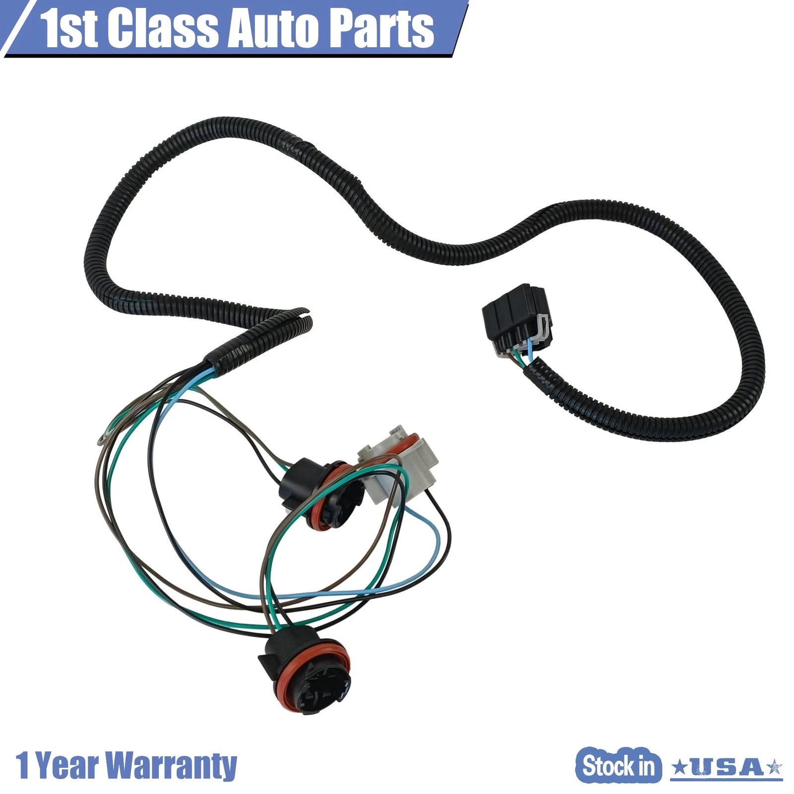 Tail Light Wiring Harness Left for Chevrolet Silverado (2007–2014)