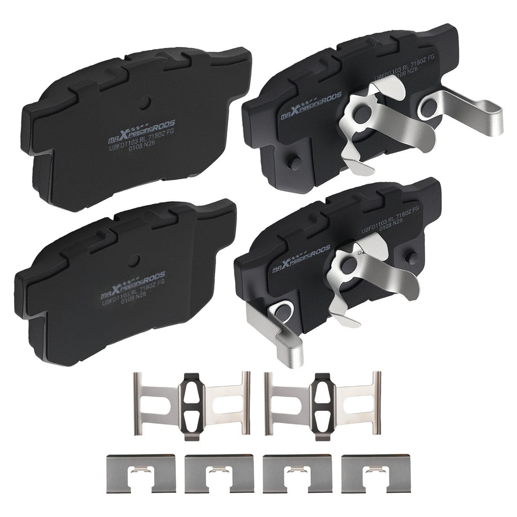 Set of 4 Rear Ceramic Brake Pads for Acura RDX (2010–2018) Honda CR-V (2005–2016)