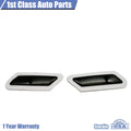2X Smoke Front Bumper Reflector Side Marker Light Pair for Audi Q5 (2018–2020)