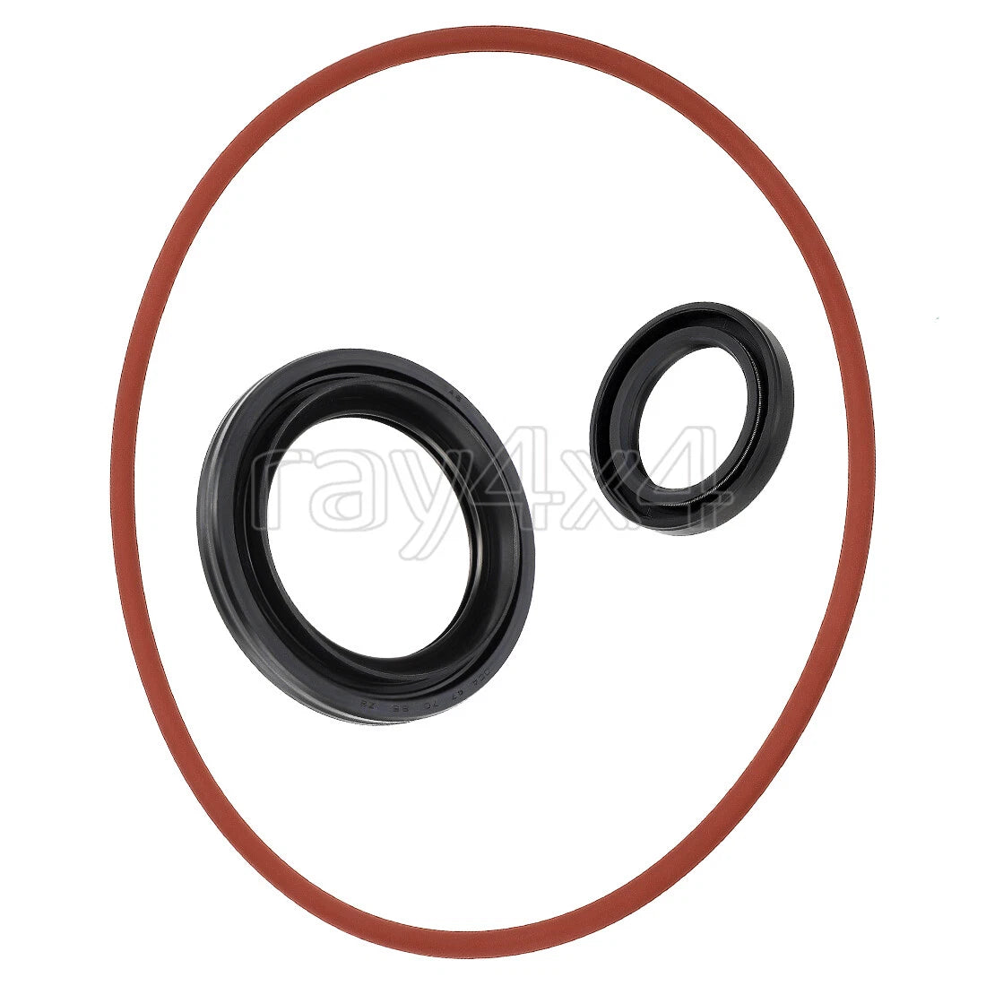 Rear Brake Drum O-Ring & Dust Seal for Yamaha Grizzly Bruin Wolverine 350 (2000–2006)