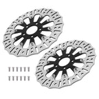 2X Floating Front Brake Rotor Disc for Harley-Davidson Trike (2009–2019) Softail (2015–2024)