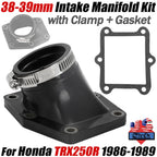 Intake Manifold Carb Boot Clamp Gasket Kit for Honda TRX250R (1986–1989)