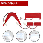 5X White LED Interior Dome Map Reading Light Kit for Toyota C-HR (2016–2026)