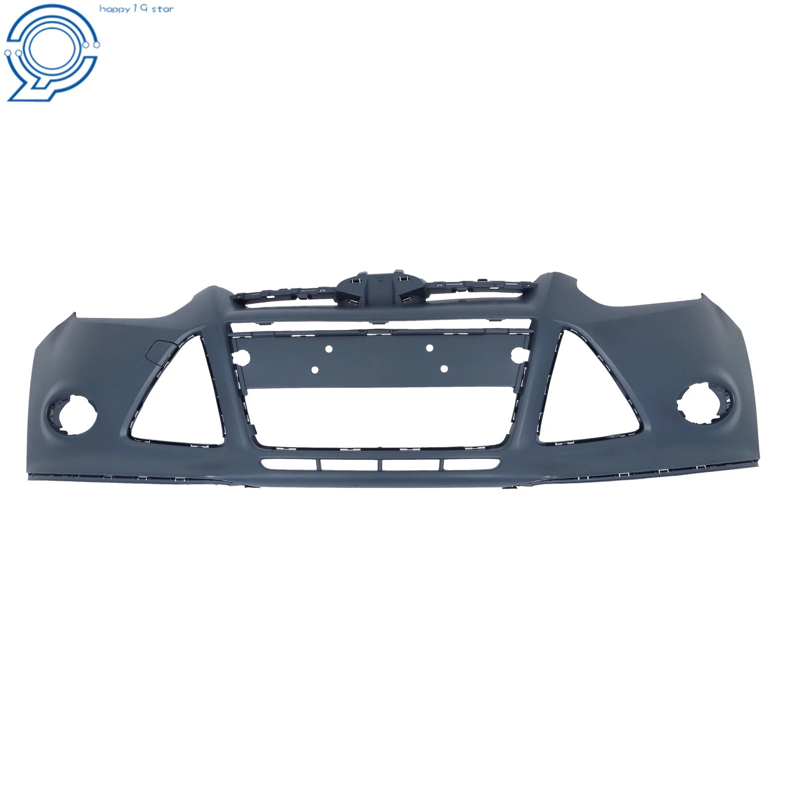 Replacement Bumper Cover for Ford Focus (2012-2014) Sedan with Tow Hole
