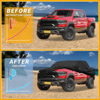 Waterproof Car Cover for Dodge Ram (210D-PU, Black)