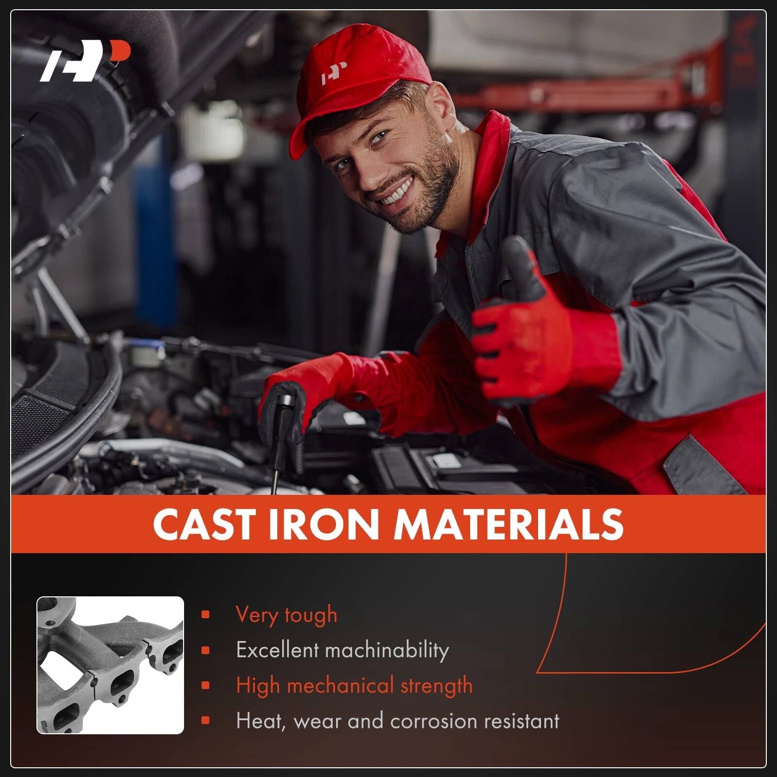 Exhaust Manifold for Chevrolet Malibu/Impala/Buick/Cadillac (2013–2015)