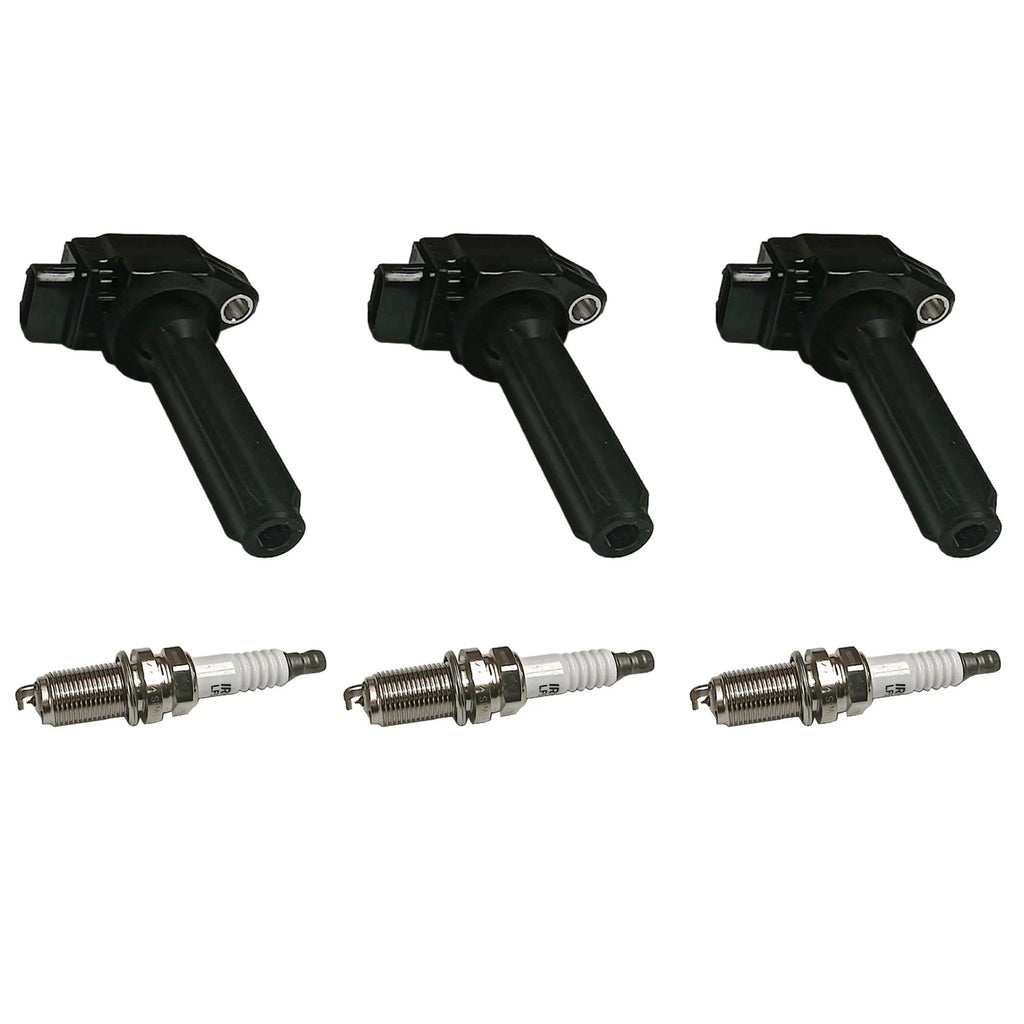 Ignition Coil & Platinum Spark Plug for Mitsubishi Mirage (2014–2020)
