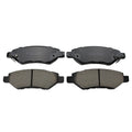Set of 4 Akebono Rear Ceramic Disc Brake Pads for CTS SRX Camaro 9-4X