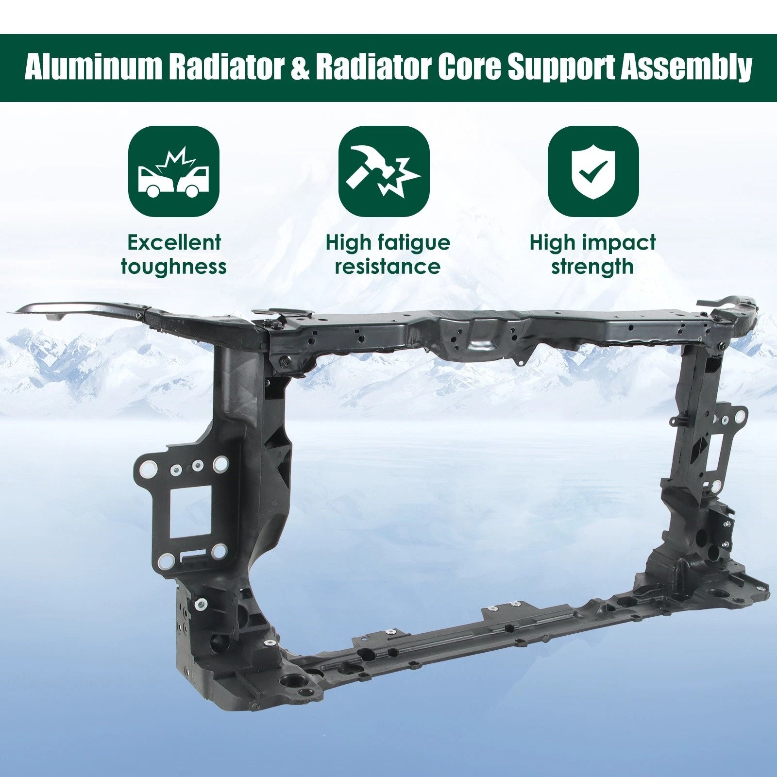 Radiator Support Assembly for Honda Civic Hatchback (2017–2021)
