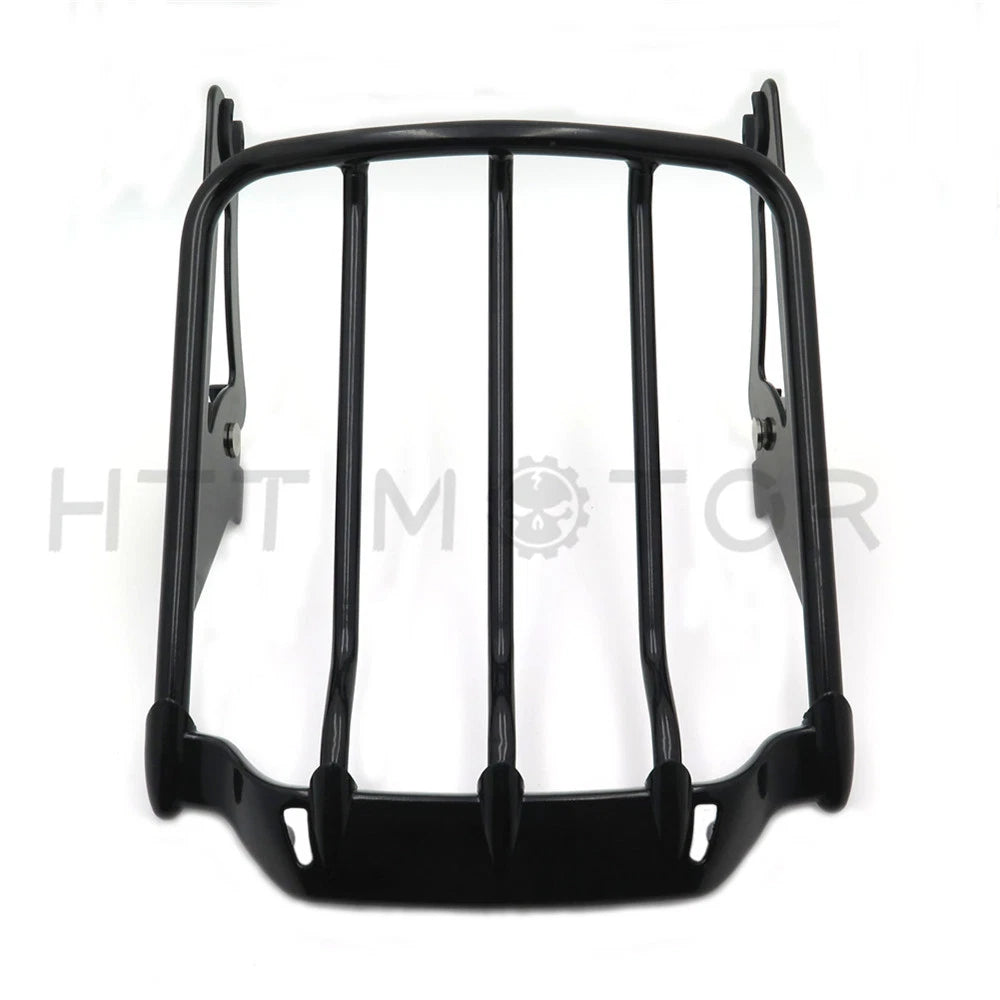 Black Air Wing Luggage Rack for Harley Touring Street Glide (2009–2017)
