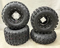 DWT G3 Beadlock Rims & GBC XC Master Tires Kit for Yamaha Warrior 350 (1996–2004)