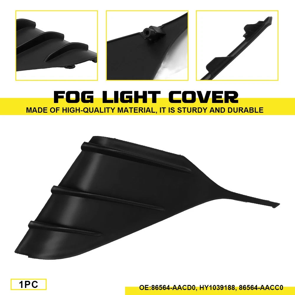 Right Front Fog Bezel for Elantra (2024–2025) 1.6L Hybrid 2.0L Gas
