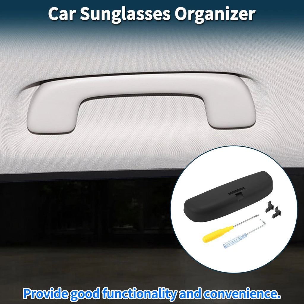 Sunglasses Case for Nissan Sylphy (2006–2022) Eyeglasses Holder Black