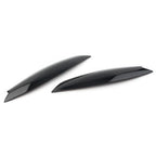 Glossy Black Headlight Eyelid Covers for VW Golf 5 R32 MK5 (2005-2007)