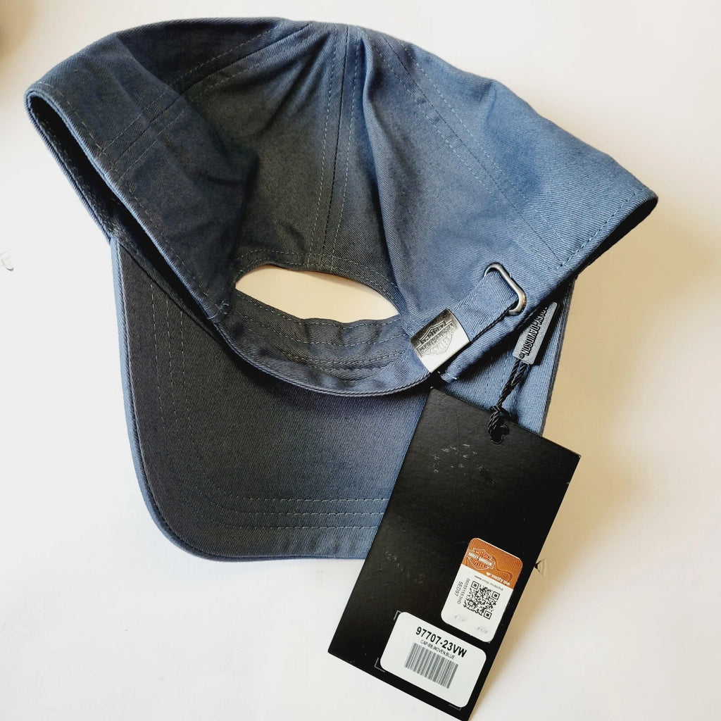 Embellished Hat for Harley-Davidson (2023) - Dusty Blue 97707-23VW