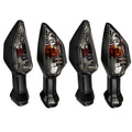 4X Amber Turn Signal Indicator Lights for Kawasaki Z125 Z125PRO Z250 (2017–2020)