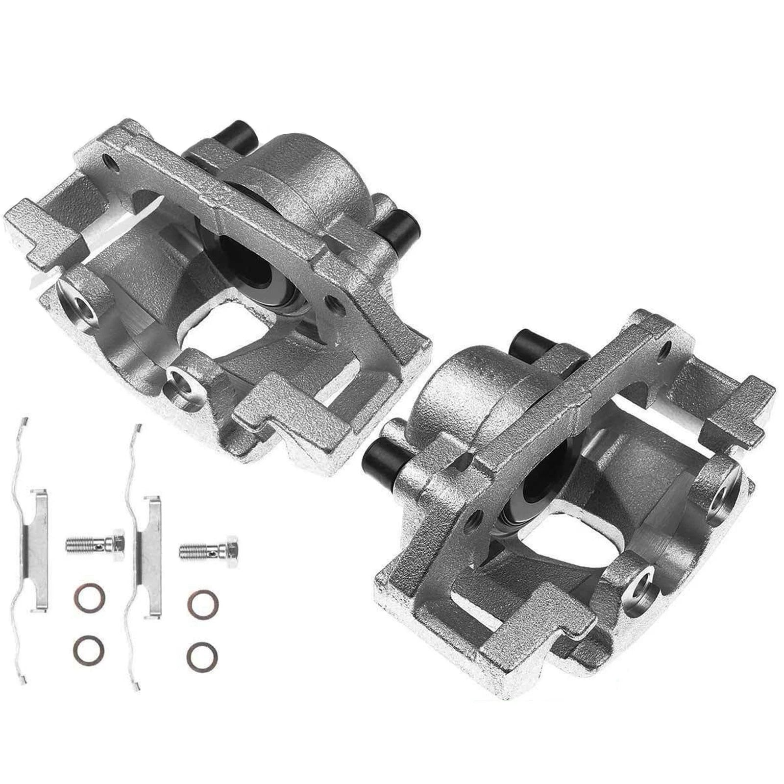 Set of 2 Front Brake Calipers for Dodge Grand Caravan (2001–2007)