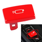 Camera Button Radar Sensor Key Cover for BMW 1 2 3 4 Series (F20 F23 F31 F33) Red
